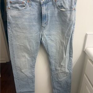 Levi's Men's Light Blue Straight Jeans